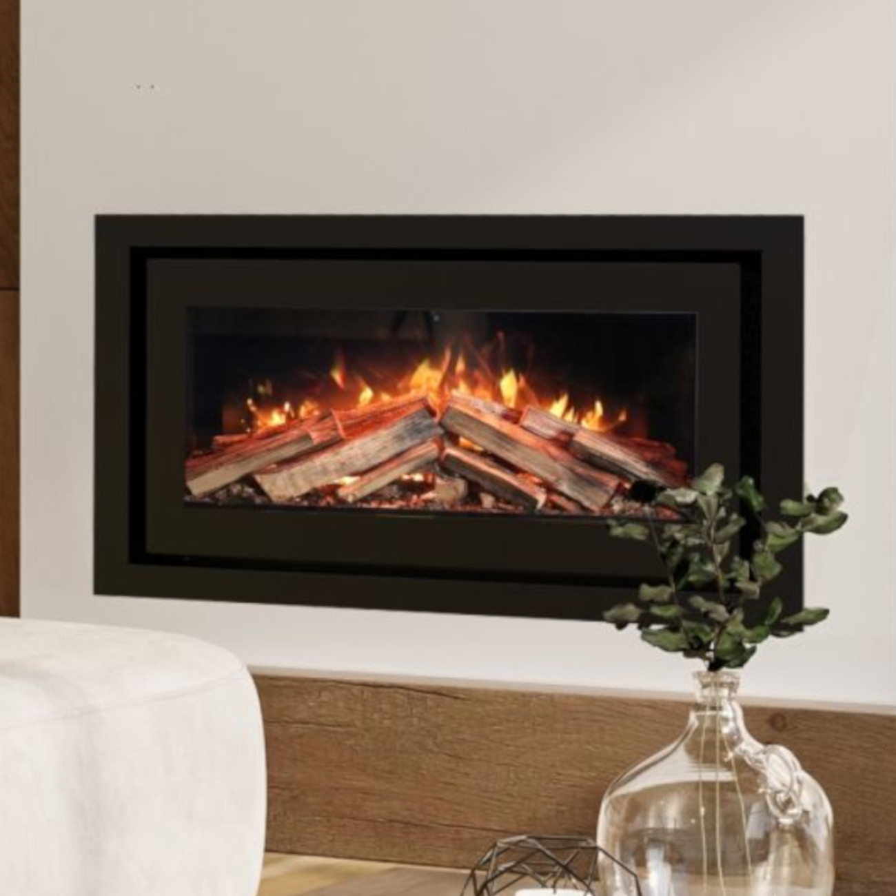 Elite 90IE Supreme Elektrokamin Einbaukassette mit Heizleistung