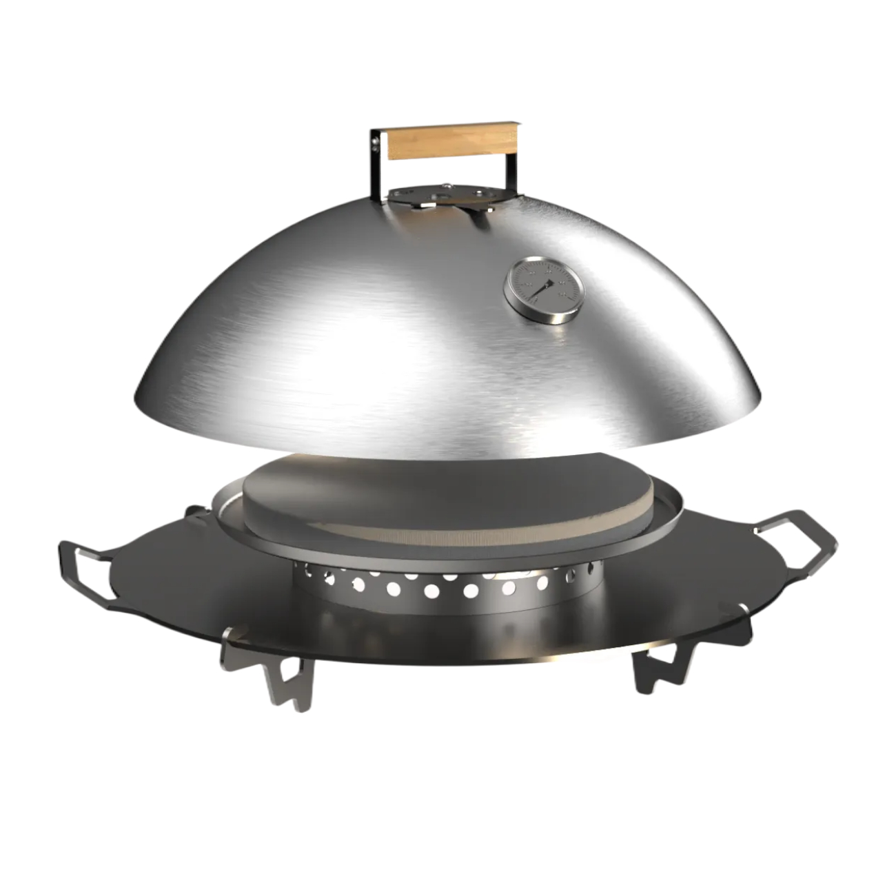 Pizza-Plancha Modul für Alpha 600 Rauchfreie Feuerschale Pizza-Plancha Modul für Alpha 600 Rauchfreie Feuerschale