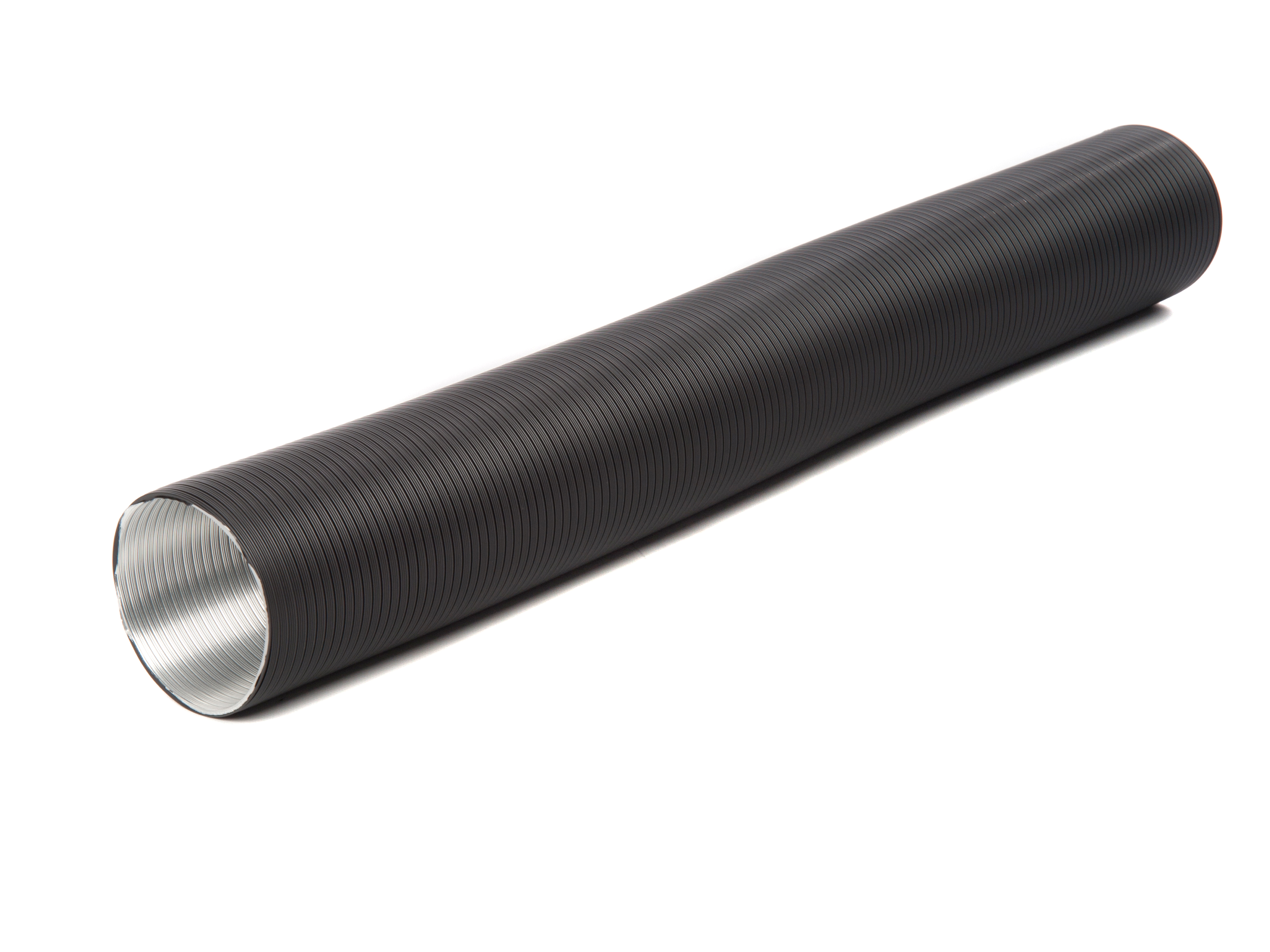 cb_aluflexrohr_schwarz CB Aluflexrohr 2-lagig 60 bis 150 cm Länge verschiedene Farben und Ø