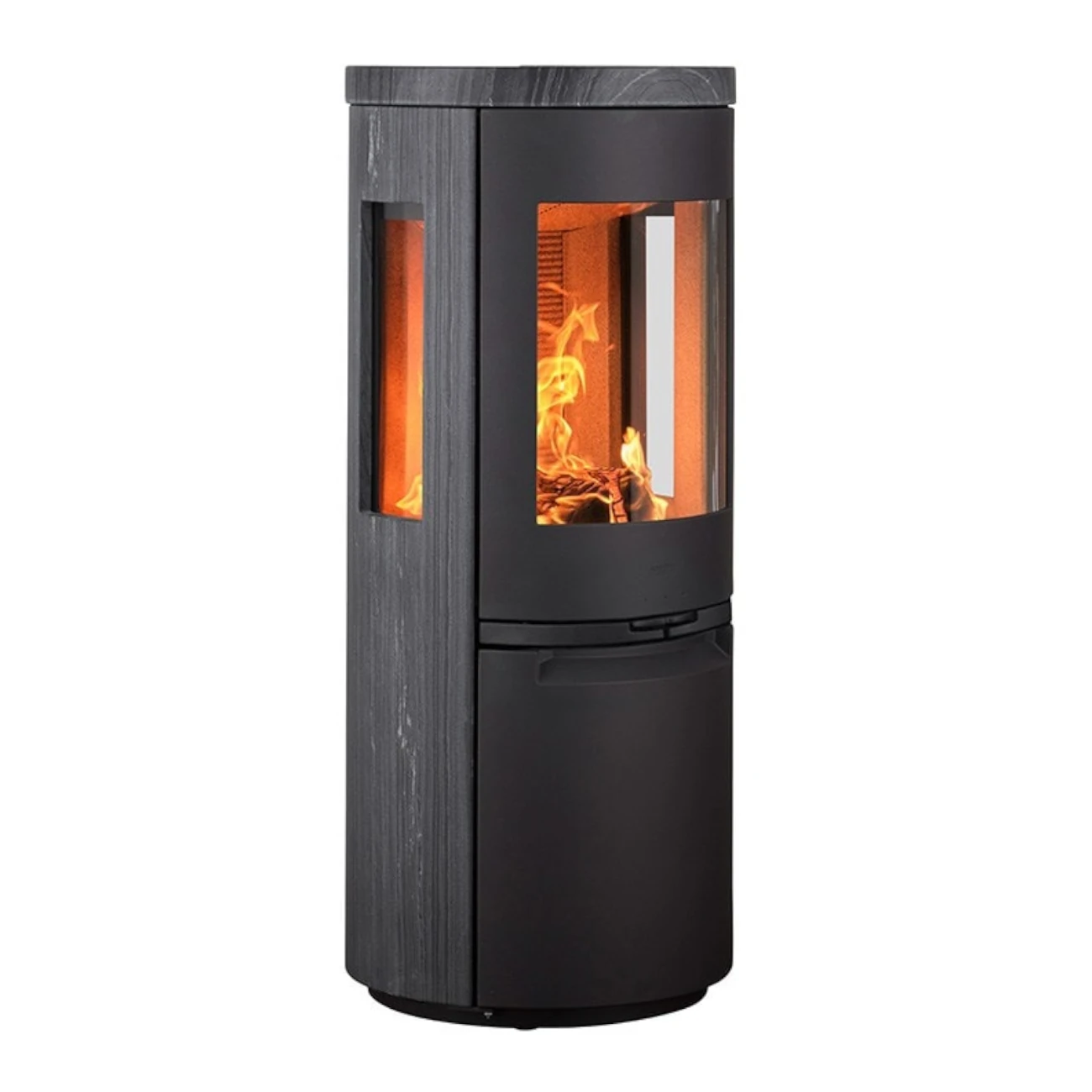 Heta Scan-Line 900 Panorama Blackwood 7kW Kaminofen RLU Heta Scan-Line 900 Panorama Blackwood 7kW Kaminofen RLU