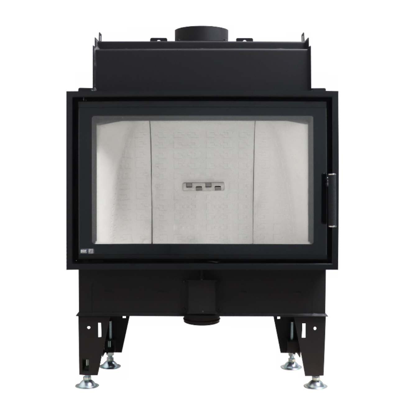 Feel 8 Kamineinsatz 8kW für Niedrigenergiehäuser