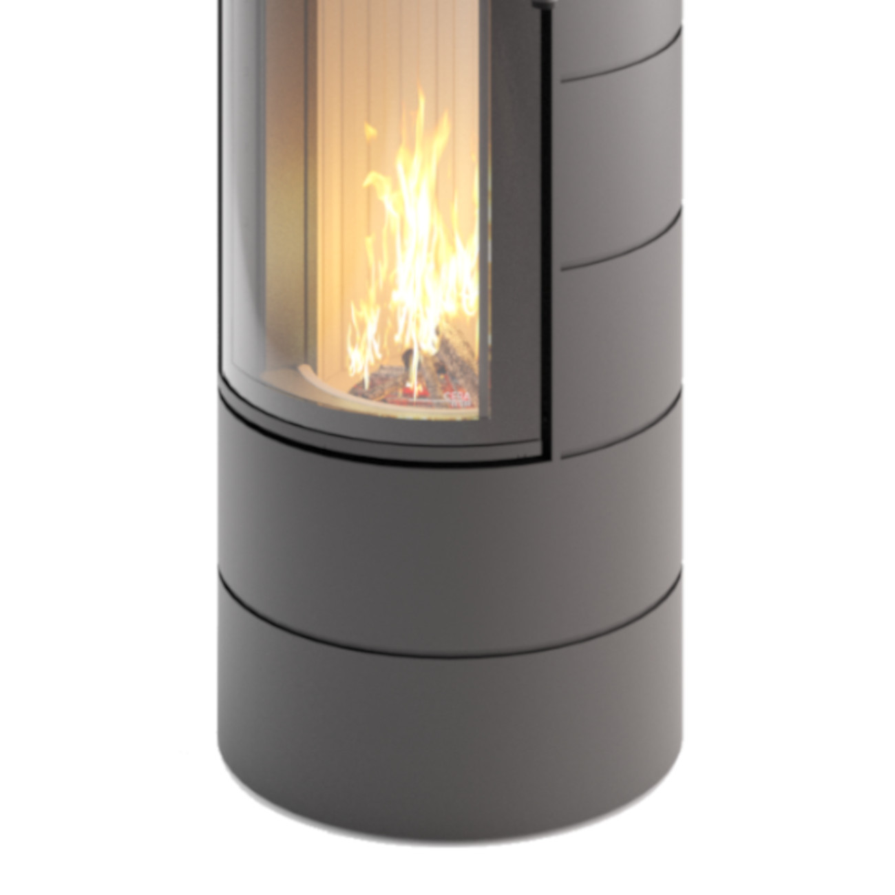 Titan Midi Schwarz Kaminofen 6KW RLU Titan Midi Schwarz Kaminofen 6KW RLU