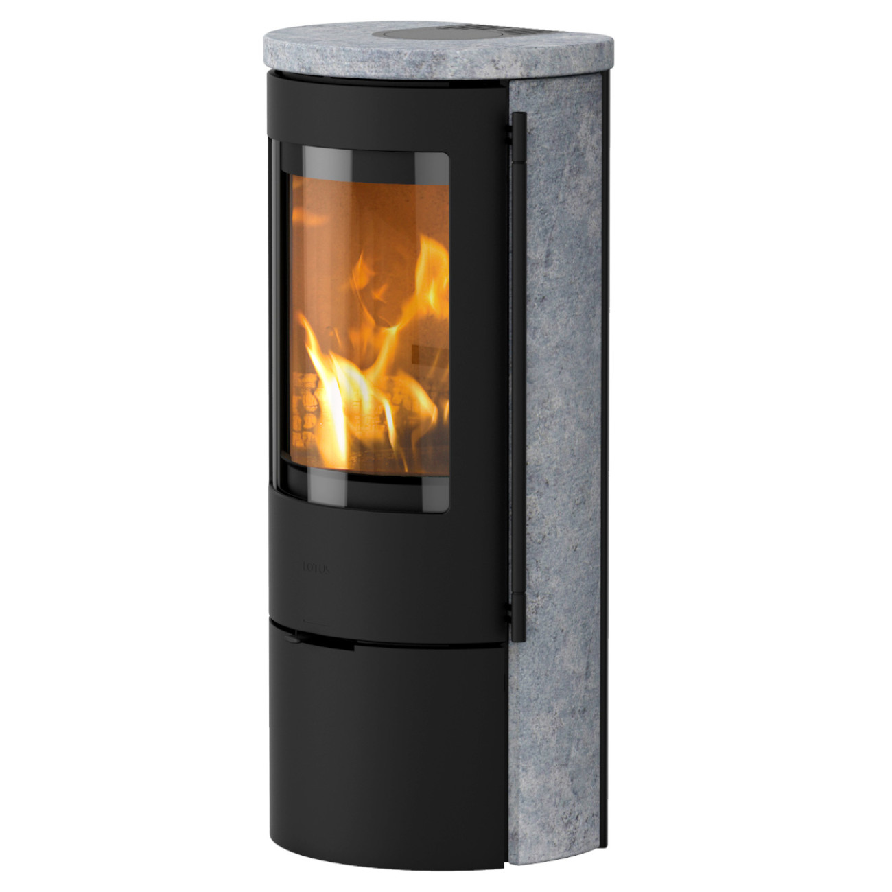Prestige Basic Speckstein Kaminofen Schwarz 5kW