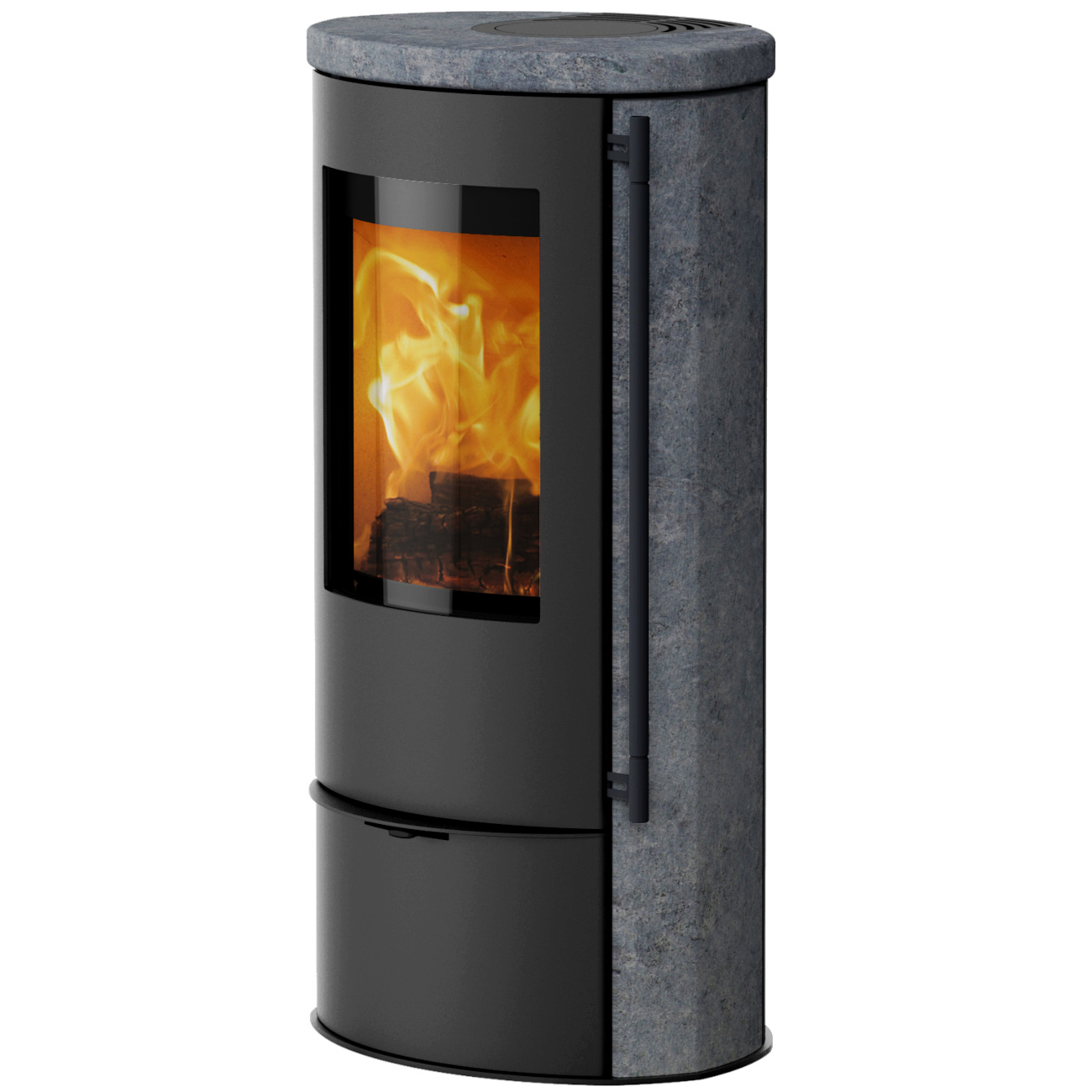 lotus-liva-5s-speckstein-tit Liva 5S Speckstein Kaminofen Schwarz 5kW
