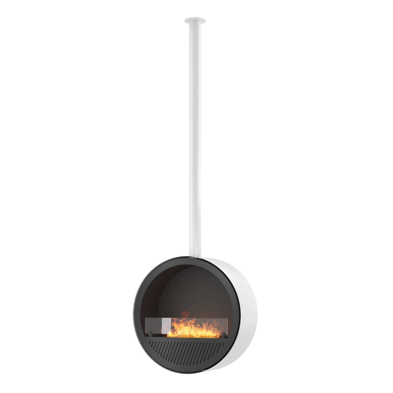 Incyrcle Slim Line Weiß Schwarz Decken Ethanol Kamin Incyrcle Slim Line Weiß Schwarz Decken Ethanol Kamin