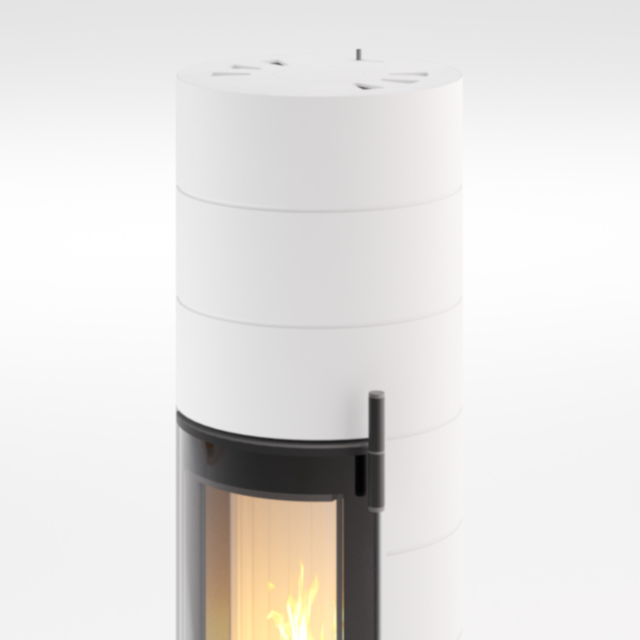 Titan Weiß Speicherkaminofen 7KW Titan Weiß Speicherkaminofen 7KW