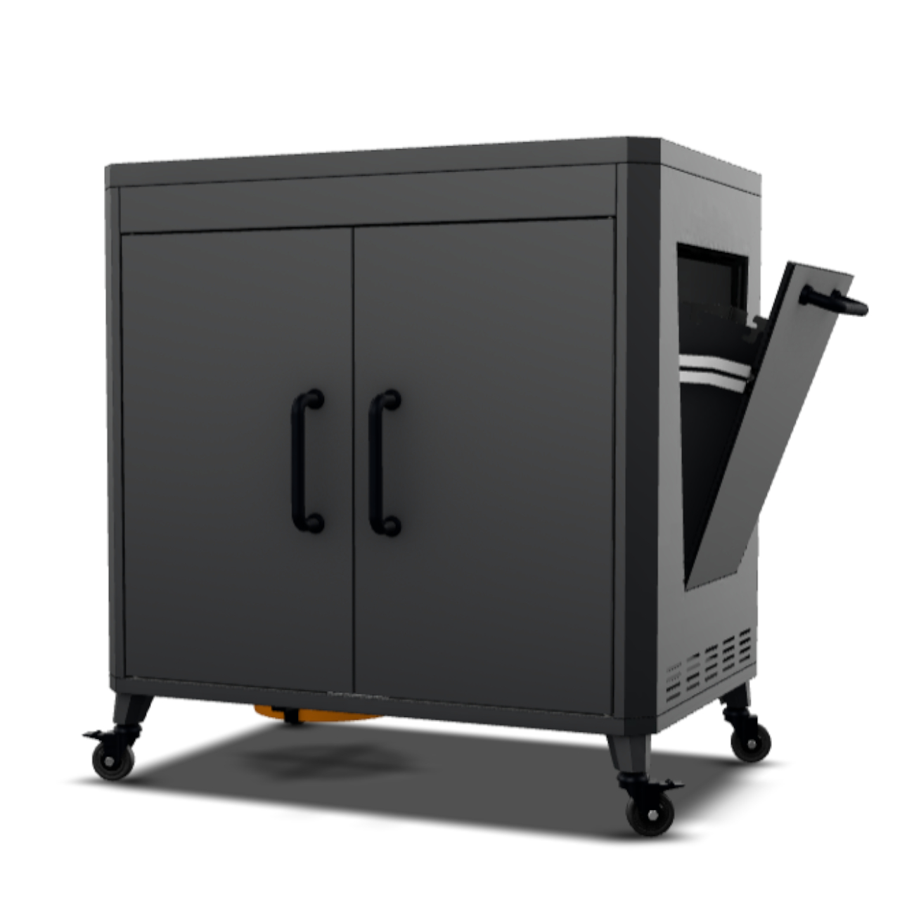 Le Feu TURTLE TABLE Pizzastation Schwarz