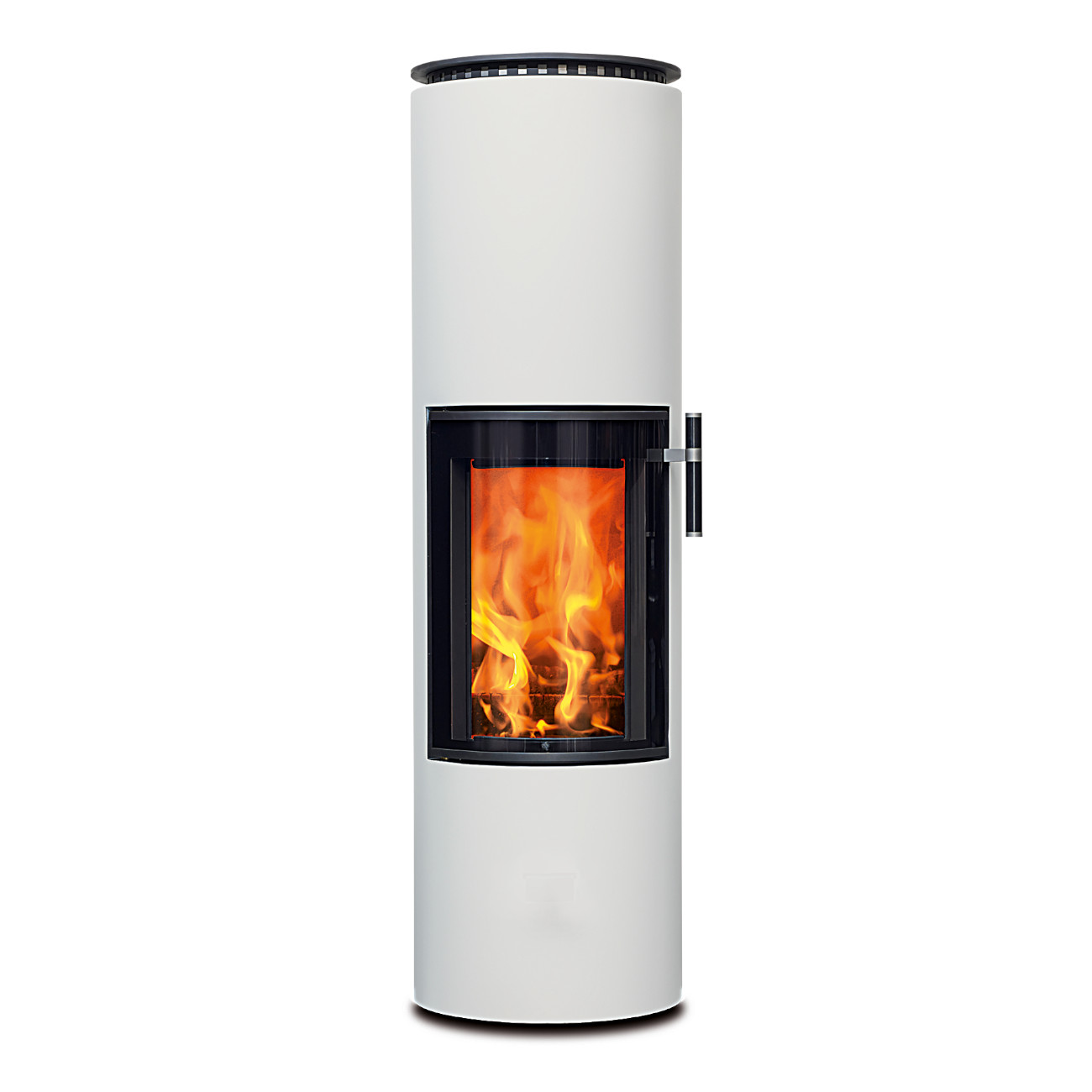 Solitherm Weiß Speicher-Kaminofen 6kW RLU