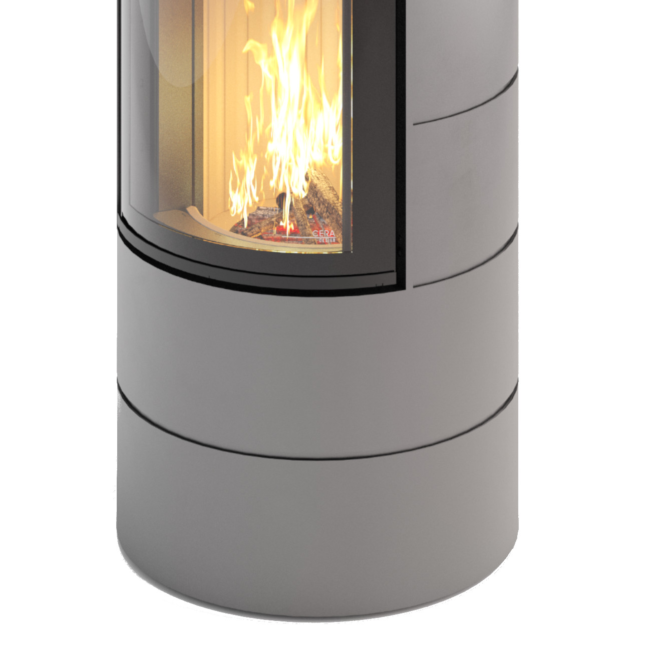 Titan Midi Grau Kaminofen 6KW RLU Titan Midi Grau Kaminofen 6KW RLU