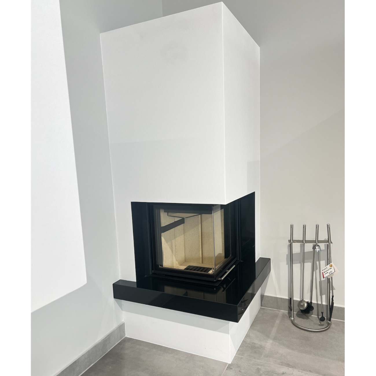 Kaminbausatz Imperial Smart 2LTH-S 7kW Eckkamin Links Hebetür Kaminbausatz Imperial Smart 2LTH-S 7kW Eckkamin Links Hebetür