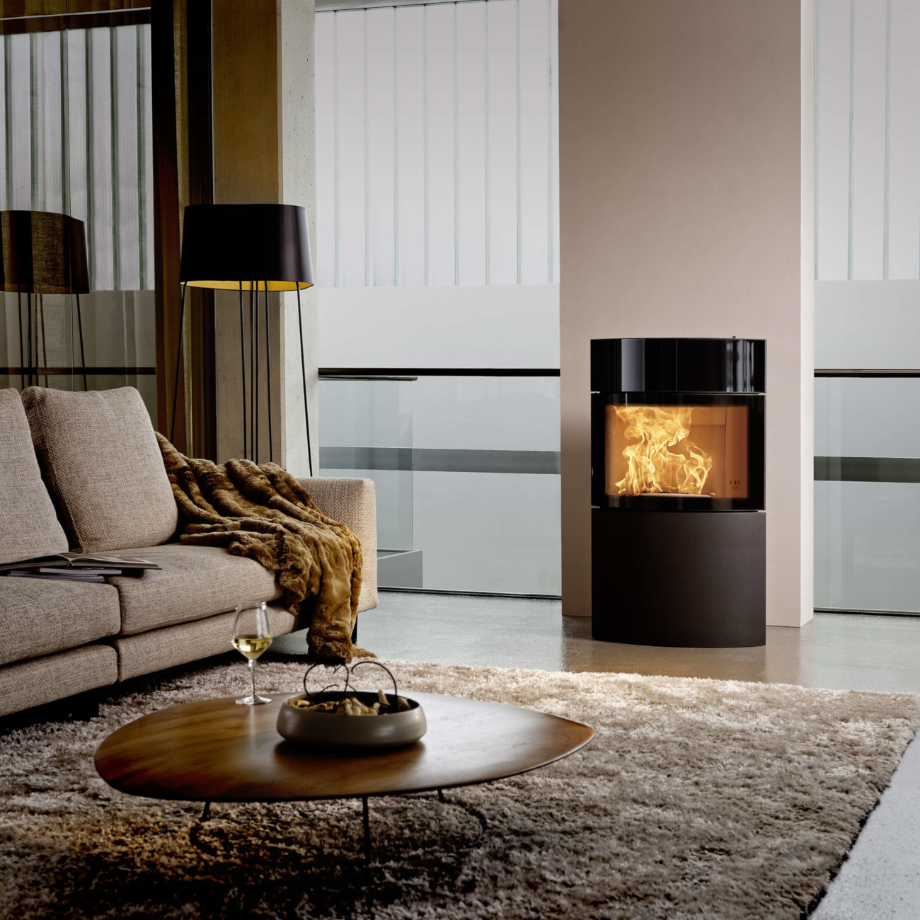 Fynn Xtra 2.0 Glas Stahl Speicherofen 6kW RLU Fynn Xtra 2.0 Glas Stahl Speicherofen 6kW RLU