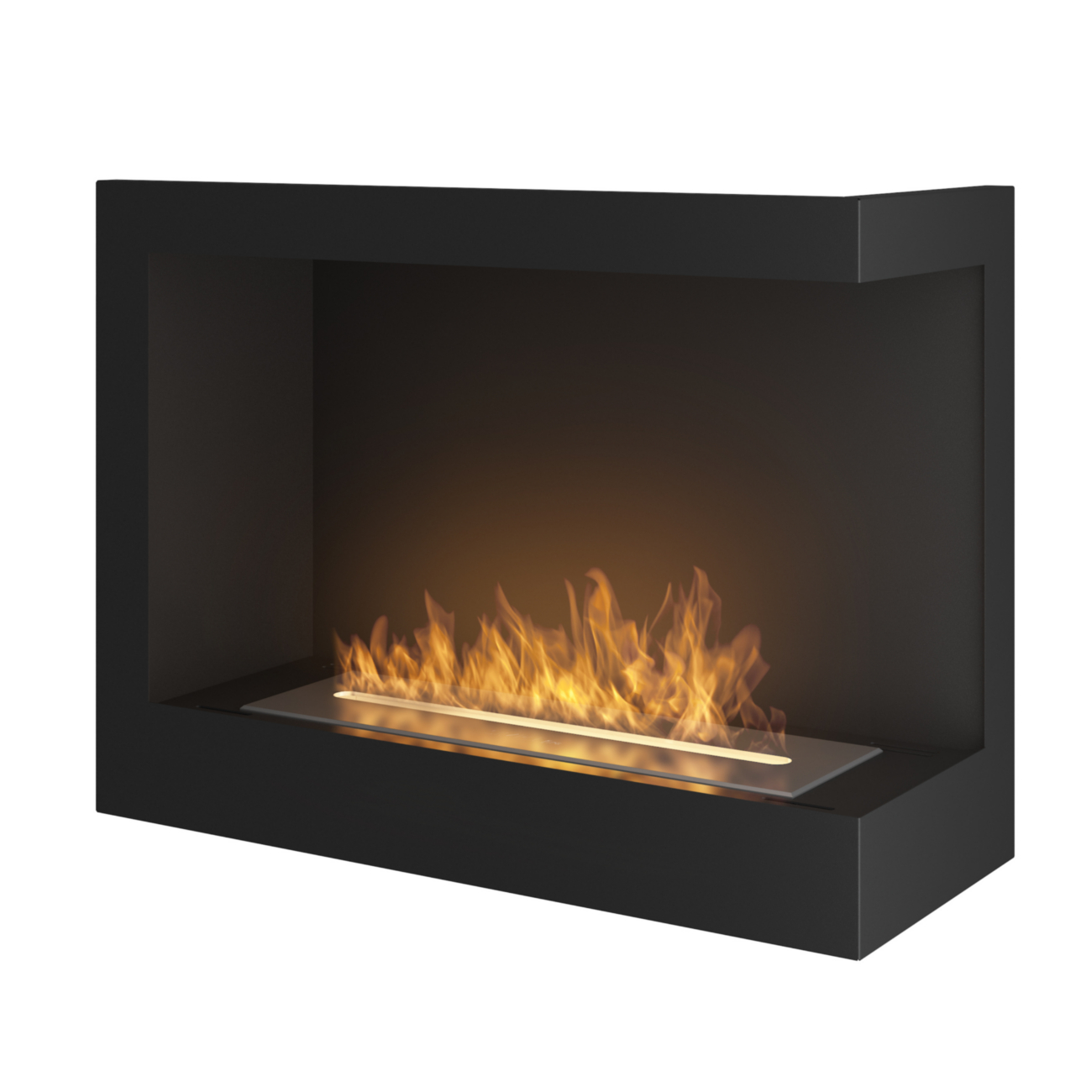 ethanolkamin-cornerbox600R-web4 CORNER P600 Ethanolkamin Einbaukassette Ecke Rechts