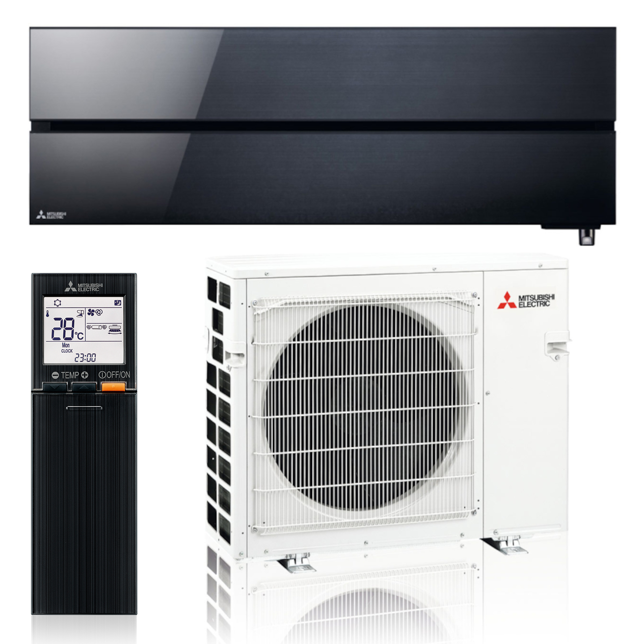 Diamond Black Onyx 5 kW Klimaanlage Mitsubishi Electric