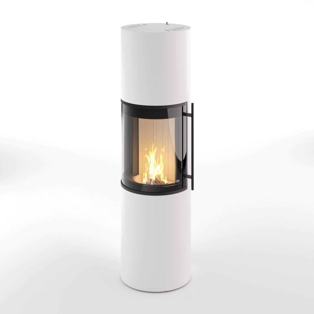 Prego XL Weiß Kaminofen 6KW 180° Panorama Sichtscheibe RLU Prego XL Weiß Kaminofen 6KW 180° Panorama Sichtscheibe RLU