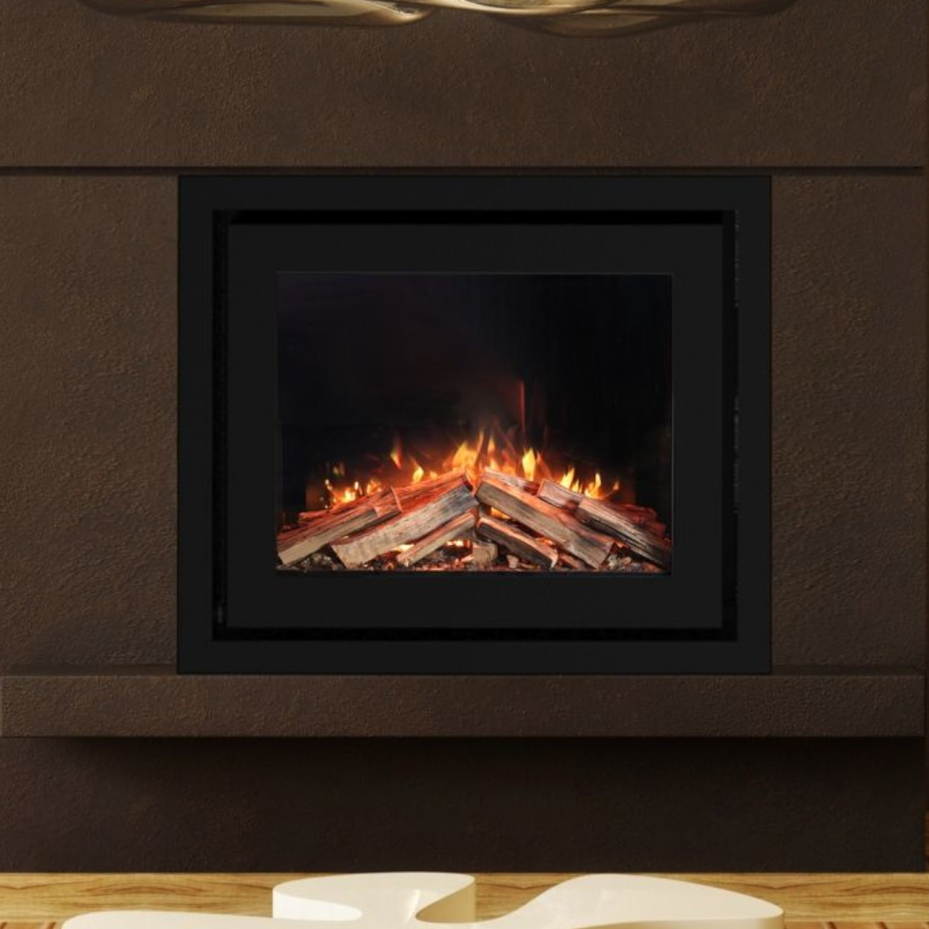 Elite 80IE Supreme Elektrokamin Einbaukassette mit Wärmeleistung