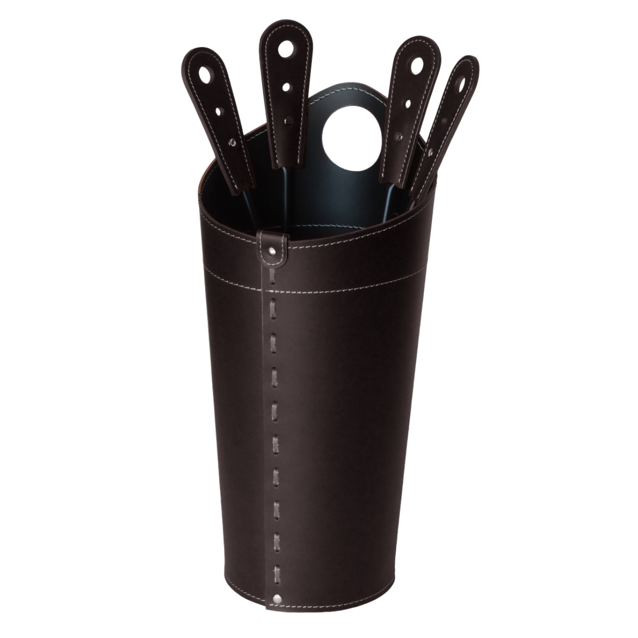 kaminbesteck-nilar-dunkel-braun-web2 Nilar Designer Kaminbesteckset Dunkelbraun