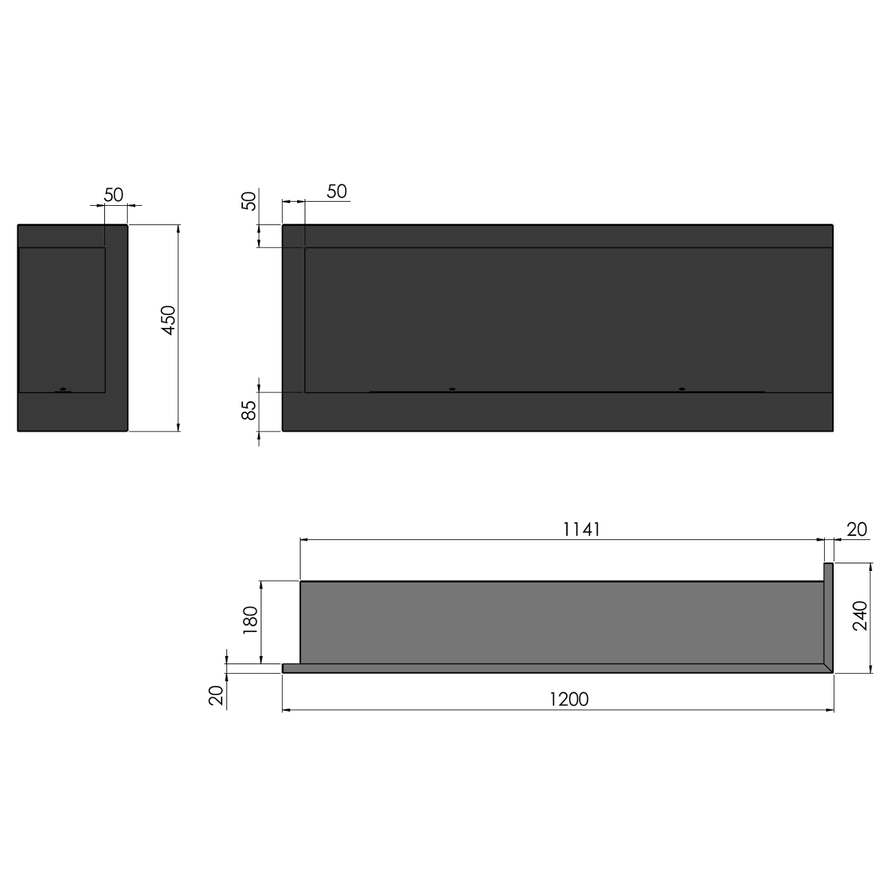 ethanolkamin-cornerbox1200R-masse
