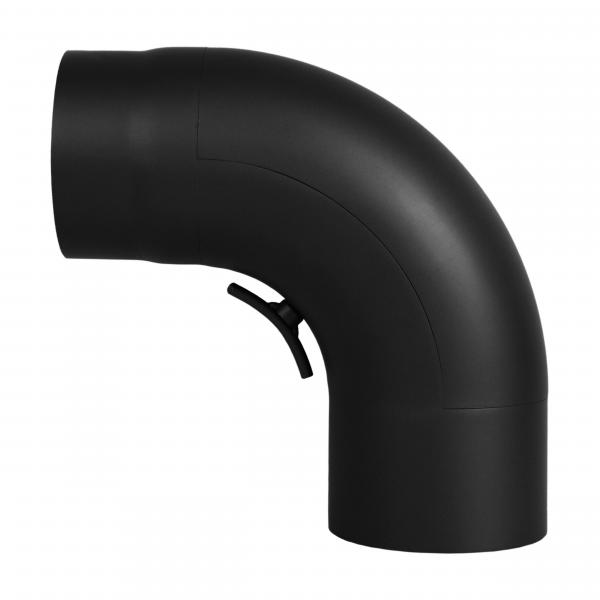 13-FB90R-B-B3 Fullformbogen 90° mit Reinigungsöffnung - 150 mm Ø