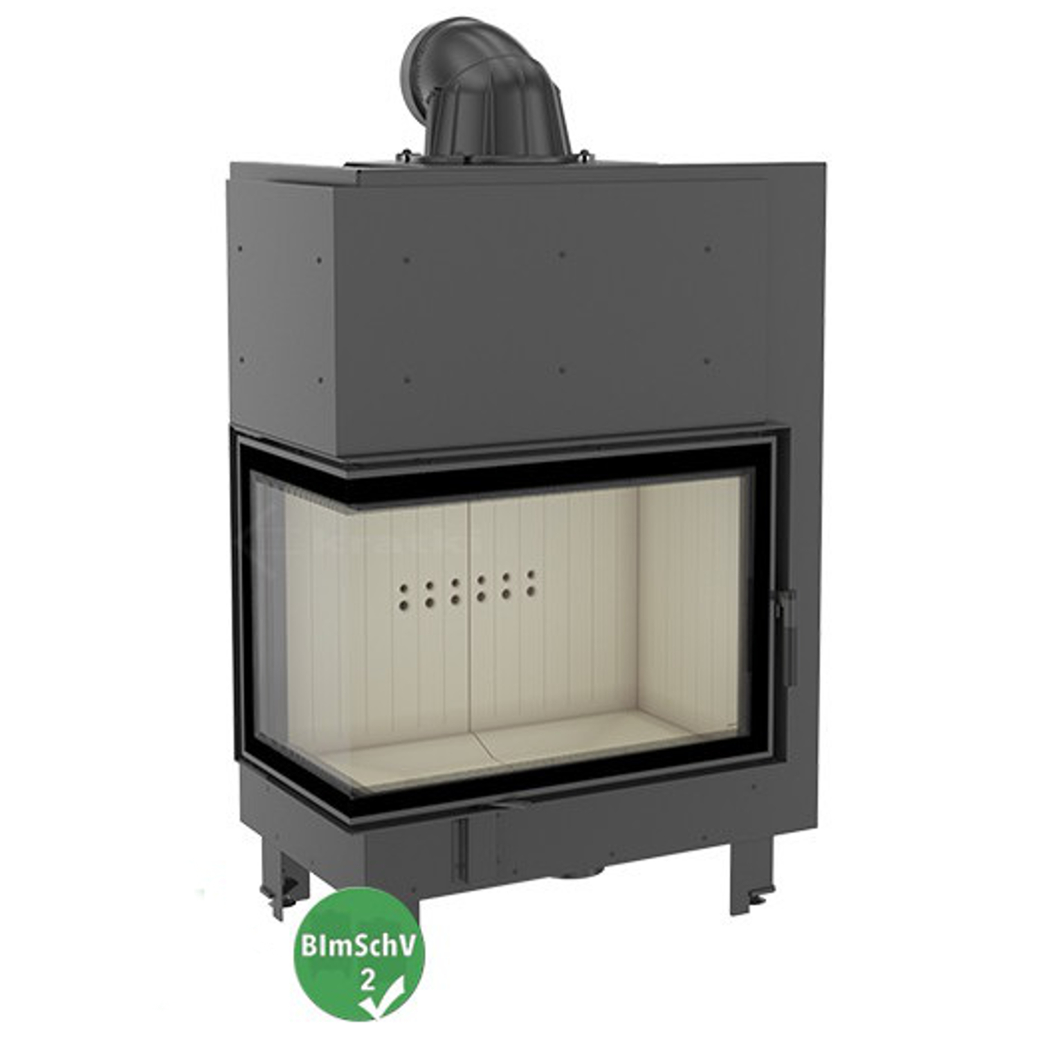 kratki_mba_links_tit MBA Warmluft-Eckkamineinsatz 17kW Linksverglast