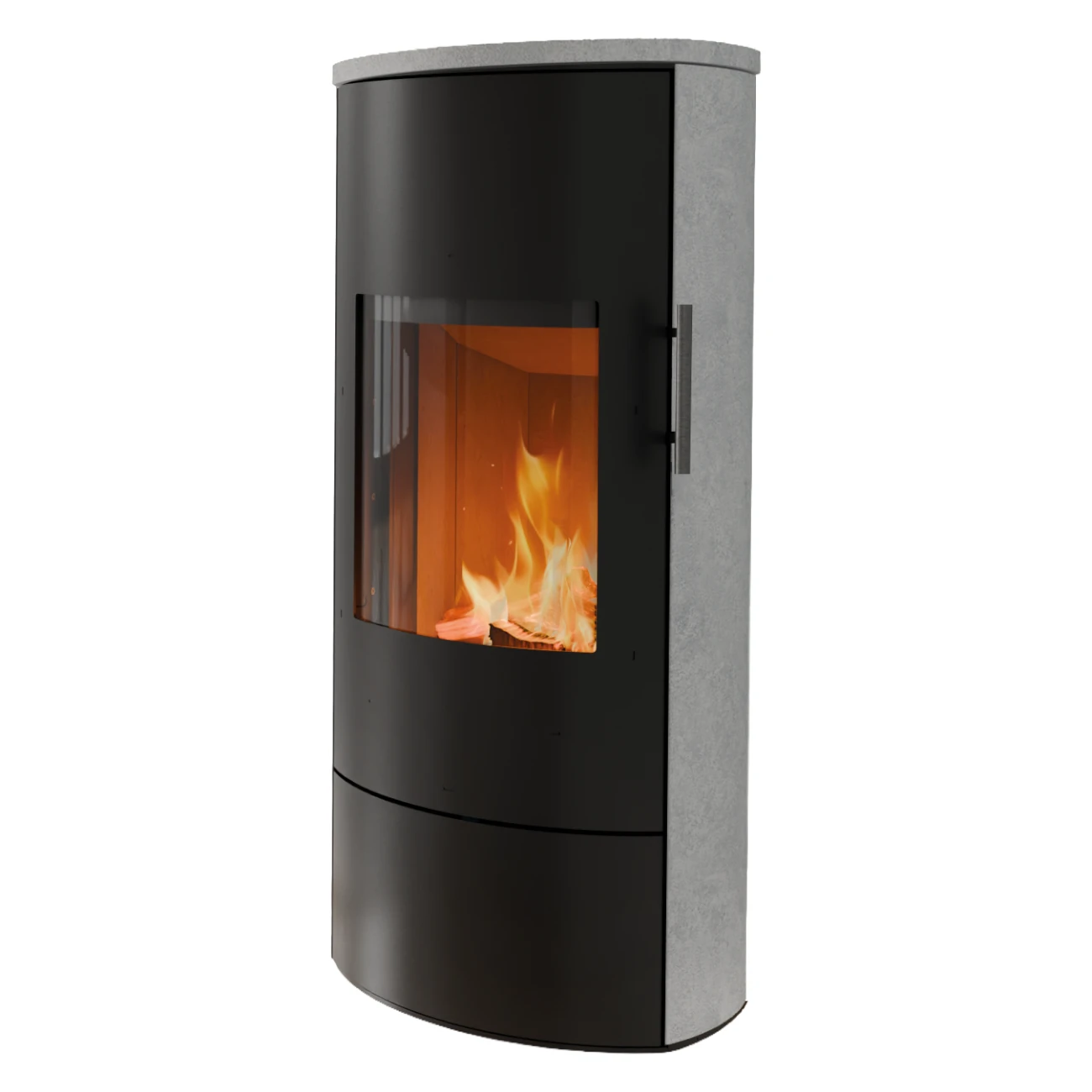 Gemini Serpentino Kaminofen Schwarz 6kW Gemini Serpentino Kaminofen Schwarz 6kW