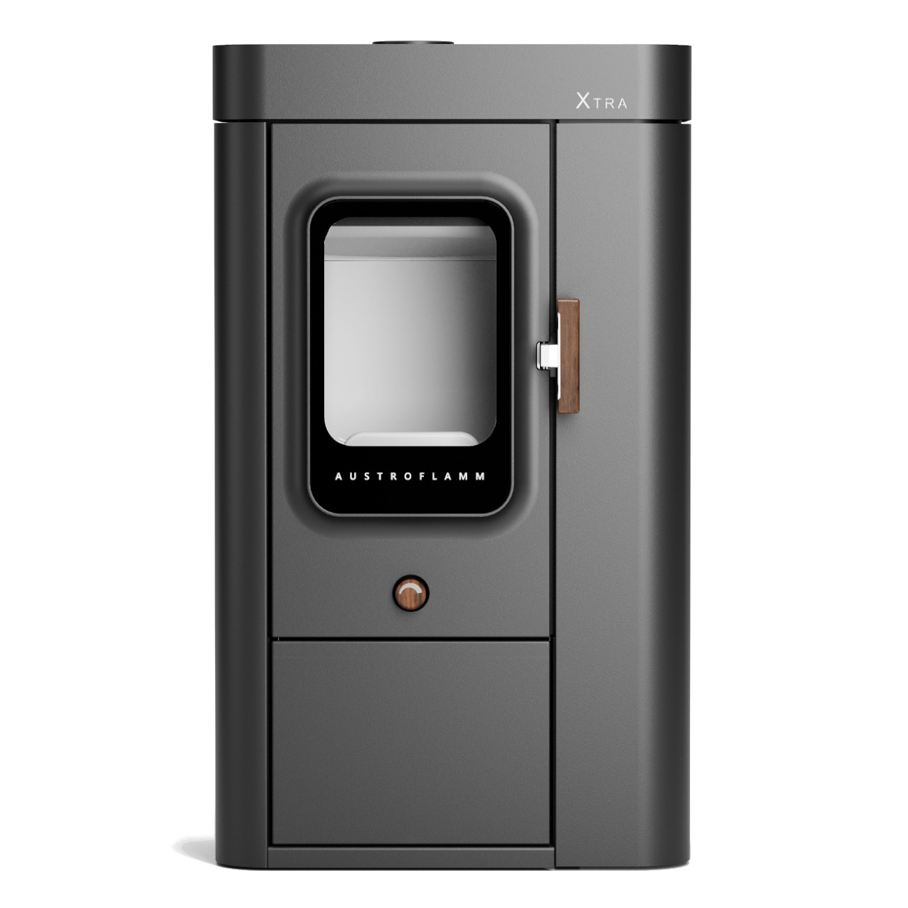 Sina Xtra Kaminofen 6kW RLU Gussgrau