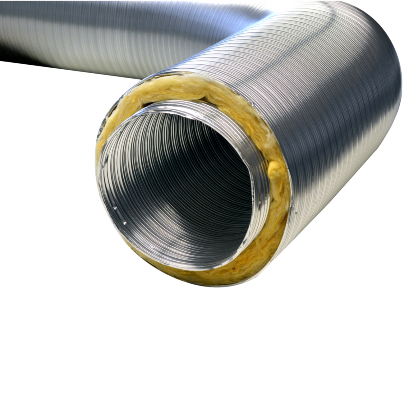 cb_afreviso125_aluisolierflexrohr_unbeschichtet_01 CB Alu-Isolierflexrohr 5-lagig 120 cm Länge verschiedene Größen