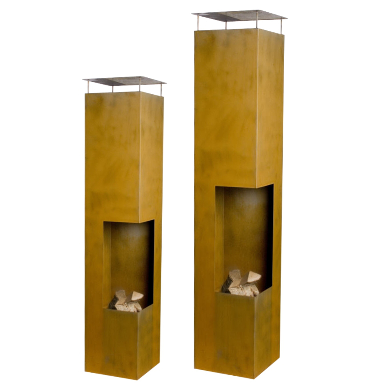 tacora-corten-tit1 Outdoor/Garten Kamin Tacora Corten Stahl