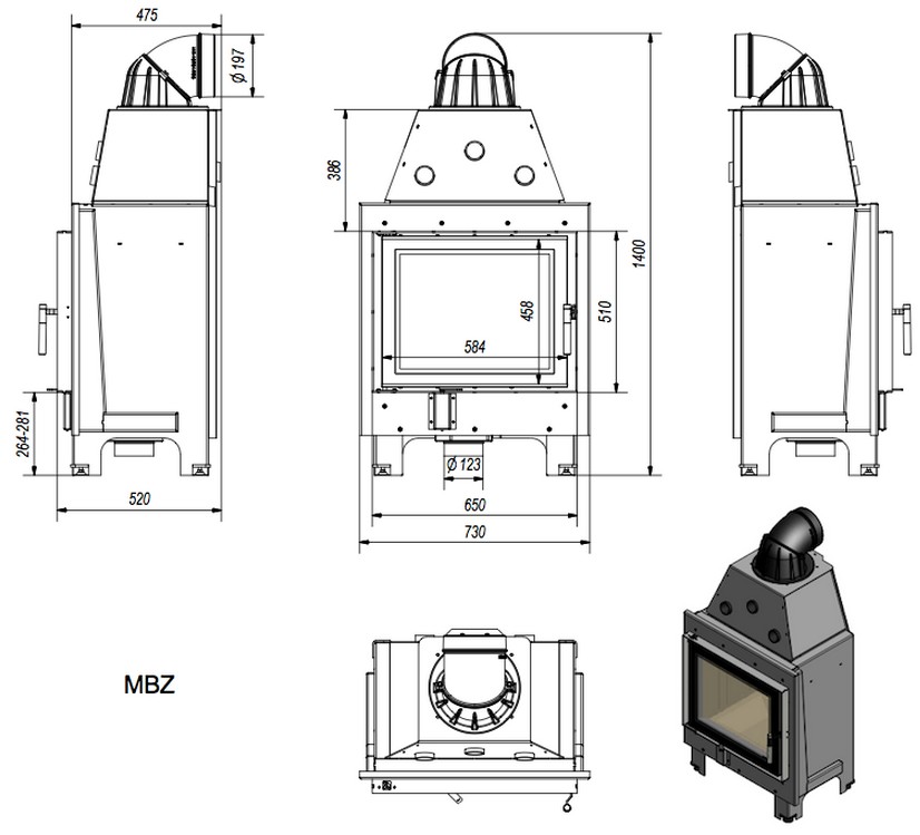 kratki_mbz_gerade_masse