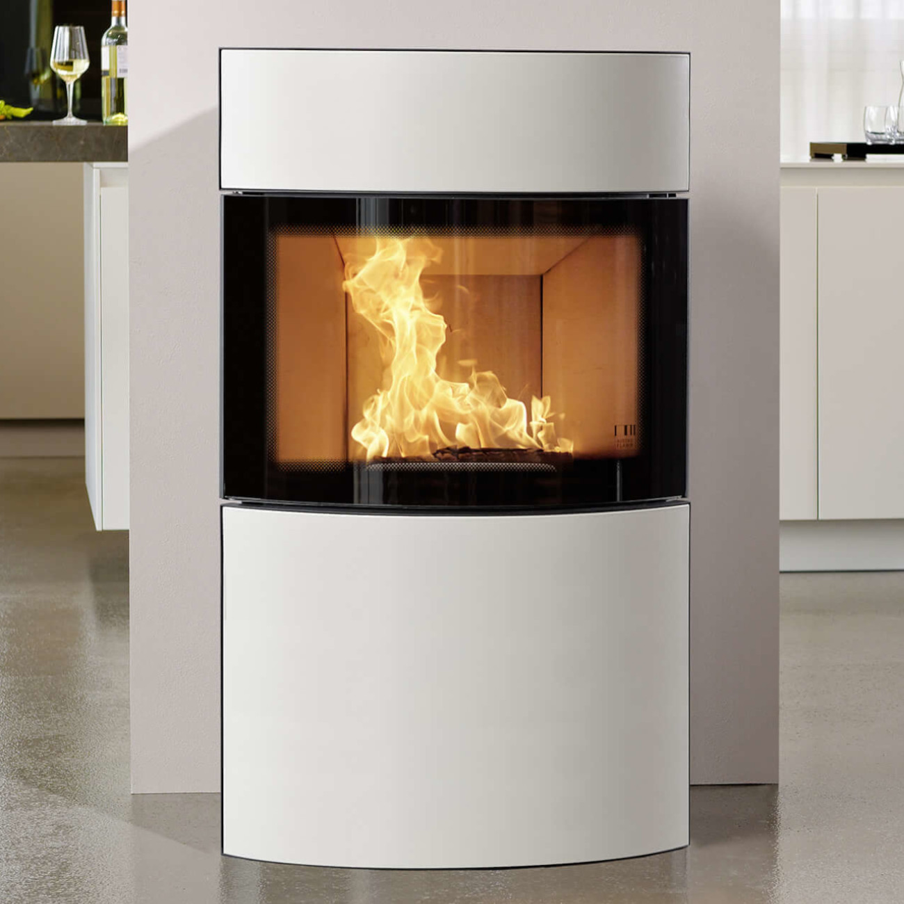 Fynn Xtra 2.0 Schmelzweiß Keramik Speicherofen 6kW RLU Fynn Xtra 2.0 Schmelzweiß Keramik Speicherofen 6kW RLU