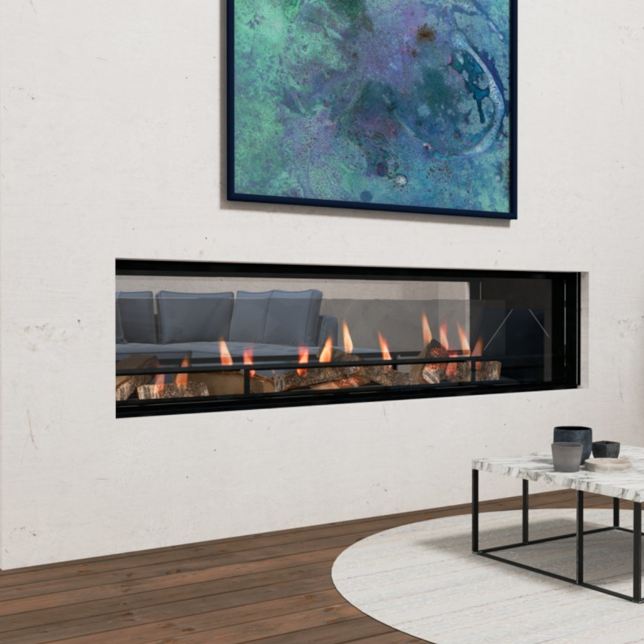 lumina150Te-elektrokamin-LED-kamin-kaminkassette-element4-web1 Elektrokamin Lumina 150T Tunnel-Kaminkassette mit Wärmeleistung