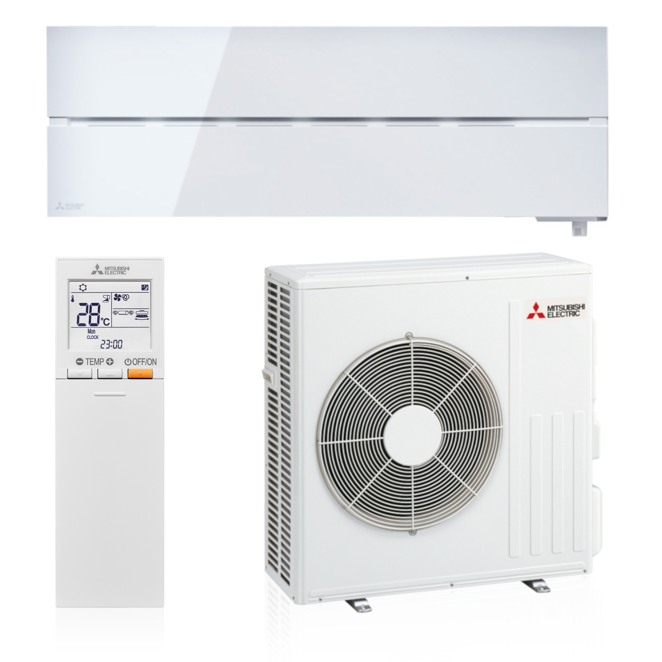 Diamond Natural White 6 kW Klimaanlage Mitsubishi Electric