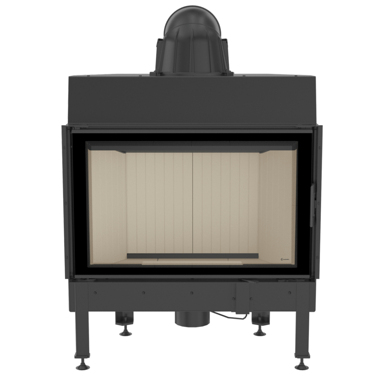 nadia-12-front Nadia 12 Warmluft Kamineinsatz 12kW
