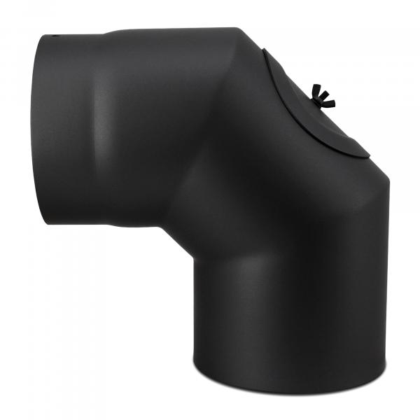 16-B90R-B-B1 Bogen 90° mit Reinigungsverschluß zweimal abgewinkelt - 180 mm Ø