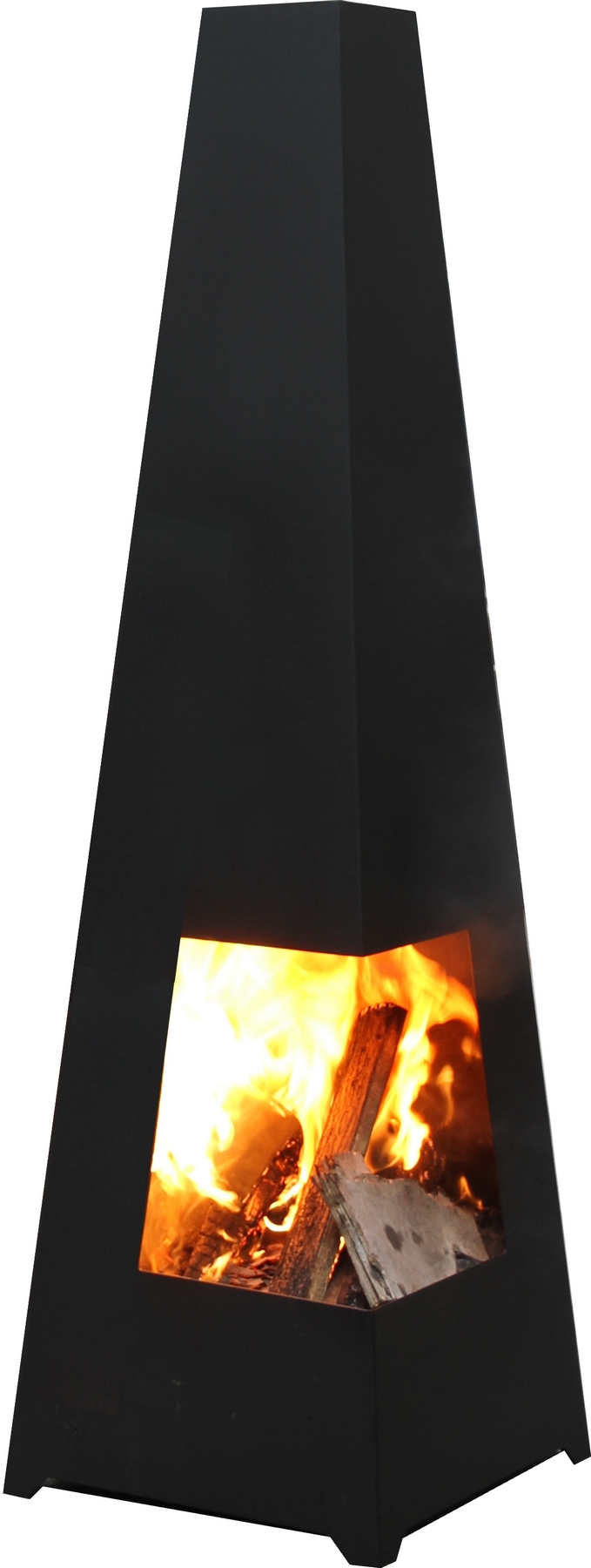 Chacana-Black Outdoor/Garten Kamin Chacana schwarz