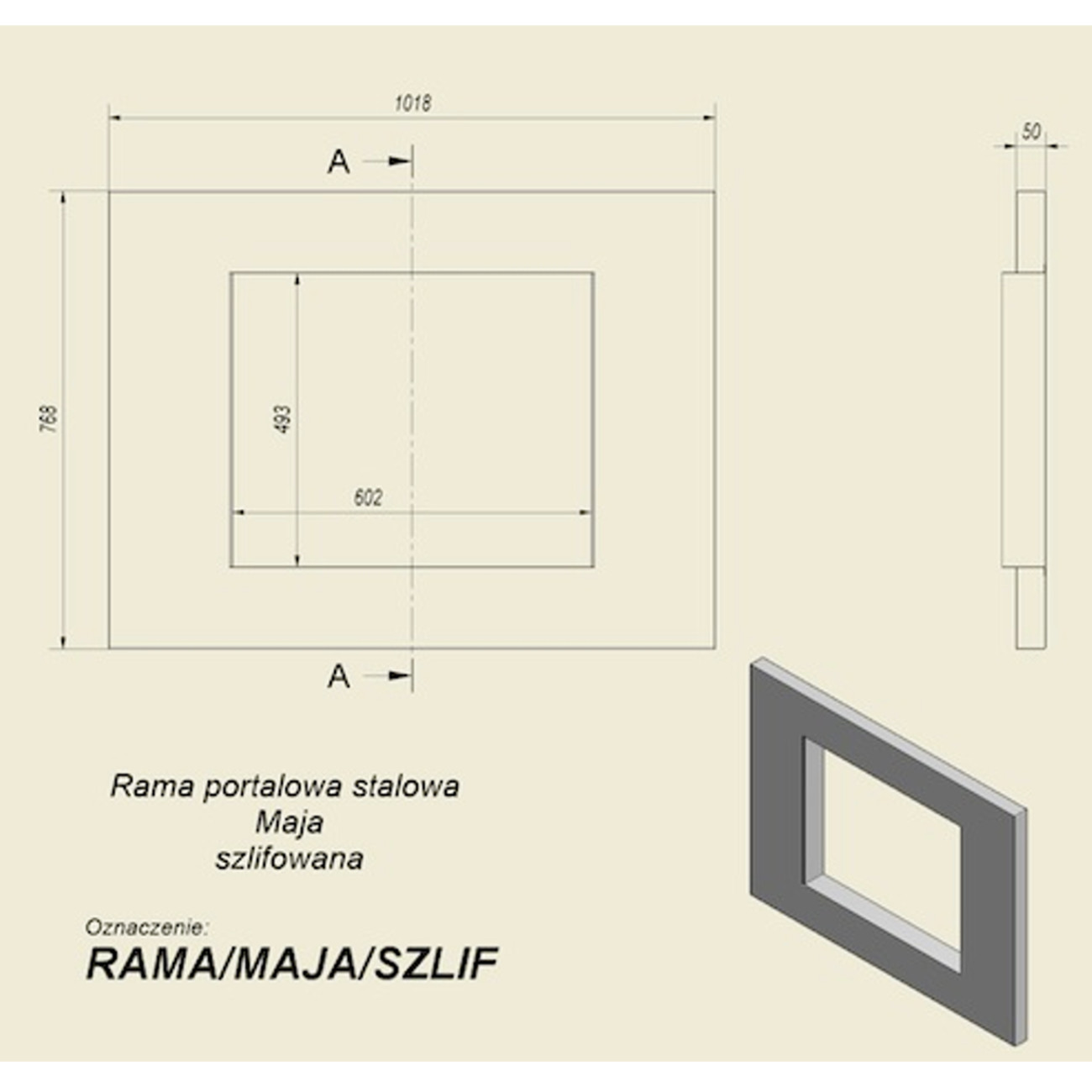 maja-stahl-blendrahmen-masse