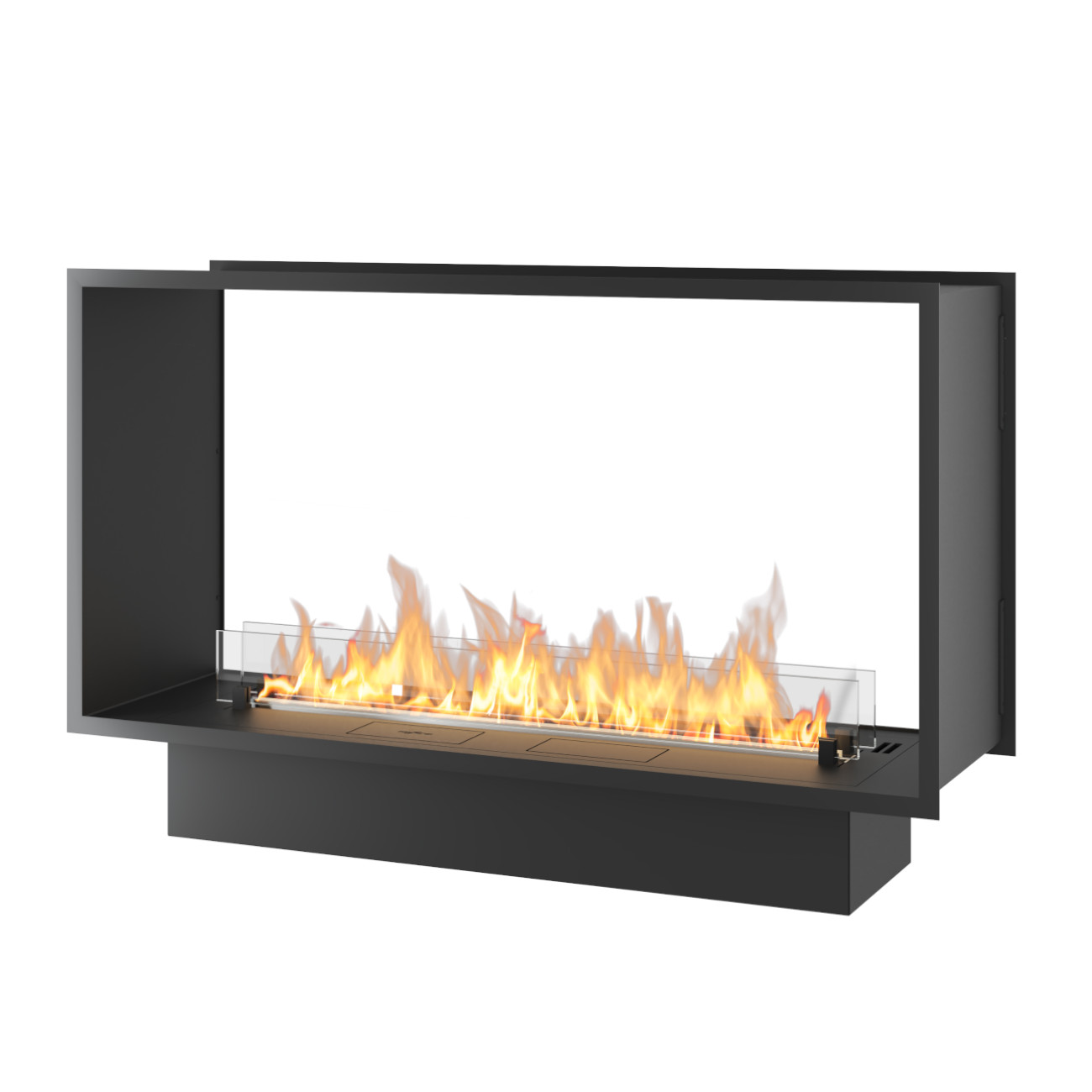 INSIDE 2Side 1200 ETRONIC PREMIUM Tunnel Kaminkassette Automatischer Ethanolbrenner INSIDE 2Side 1200 ETRONIC PREMIUM Tunnel Kaminkassette Automatischer Ethanolbrenner