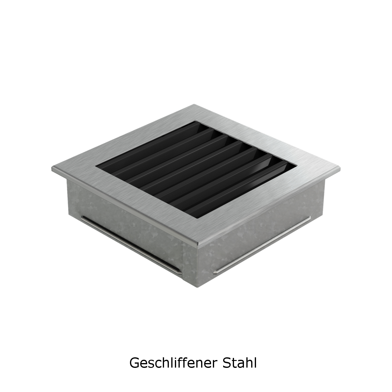 Lüftungsgitter FRESH geschliffener Stahl in verschiedenen Größen Lüftungsgitter FRESH geschliffener Stahl in verschiedenen Größen