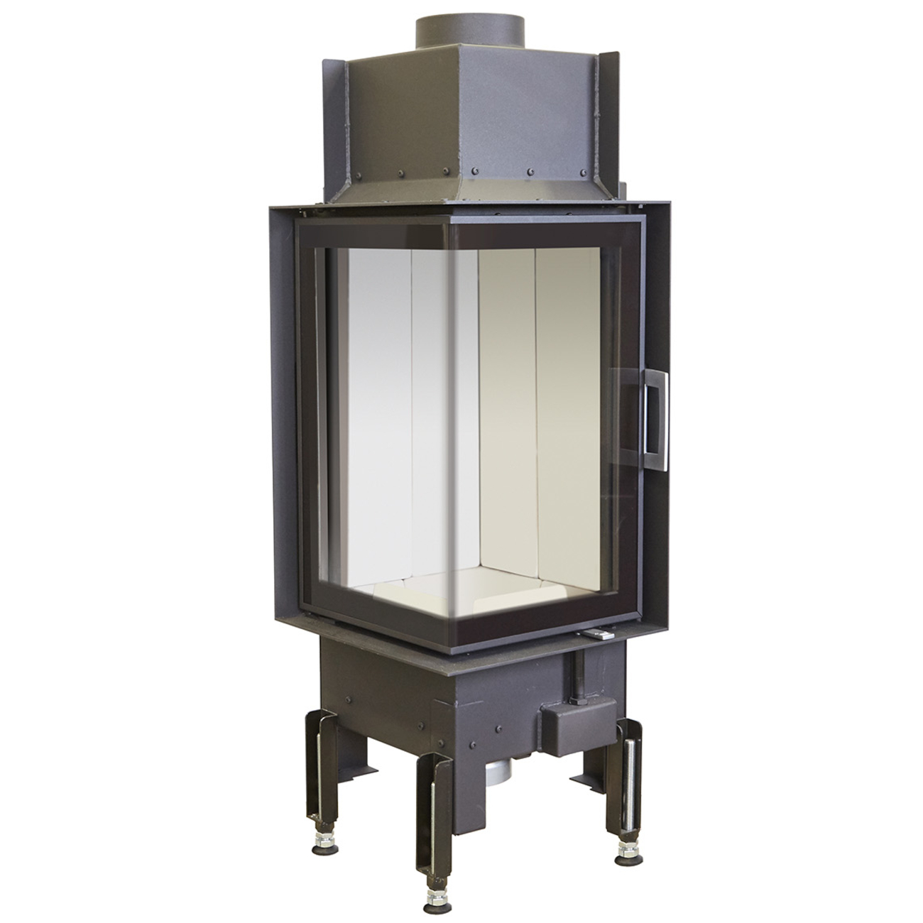 austroflamm_38x38x57k_tit Eck-Kamineinsatz 38x38x57K 5kW DIBt