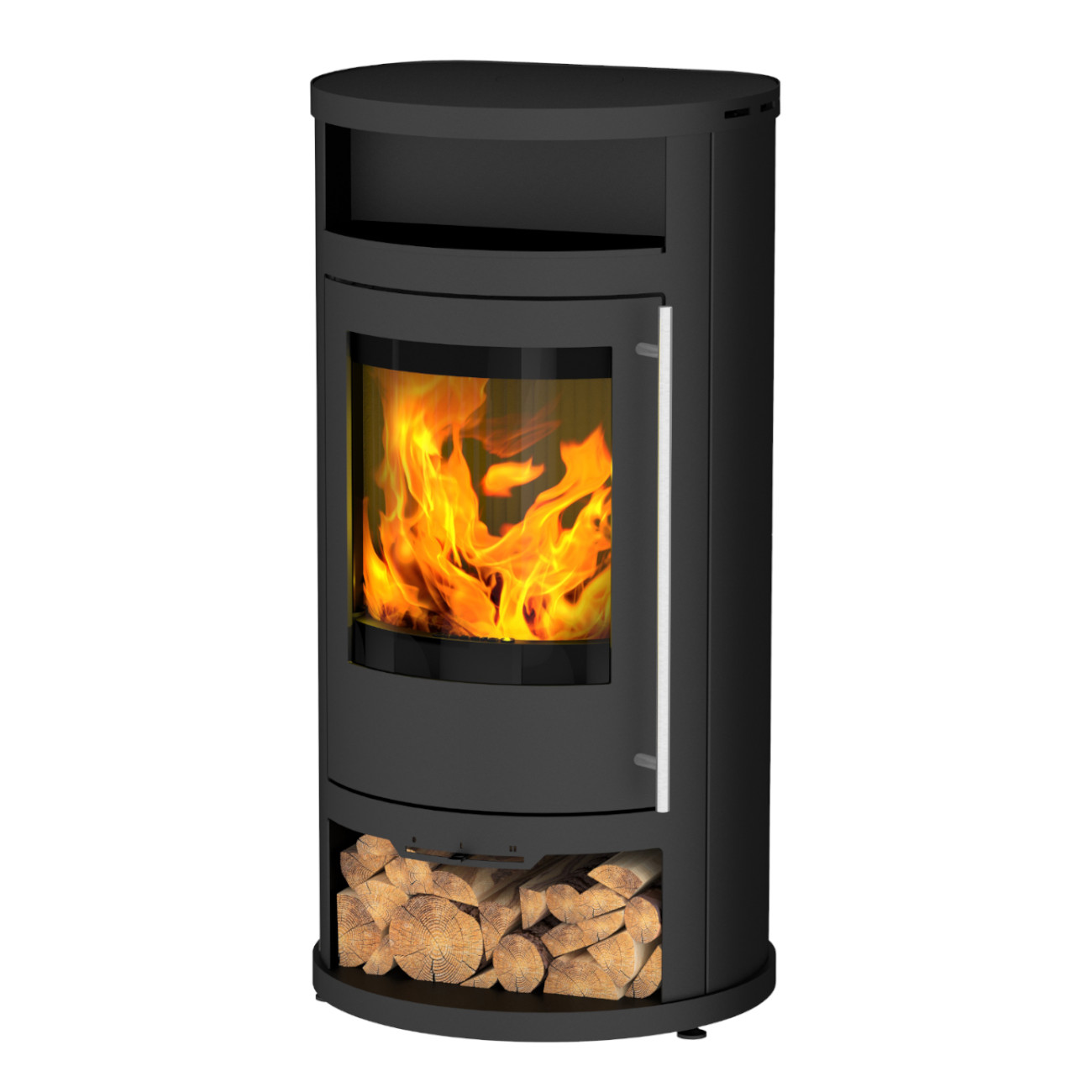 salado-kaminofen-schwarz-web1 Salado Compact Kaminofen Schwarz 6kW RLU
