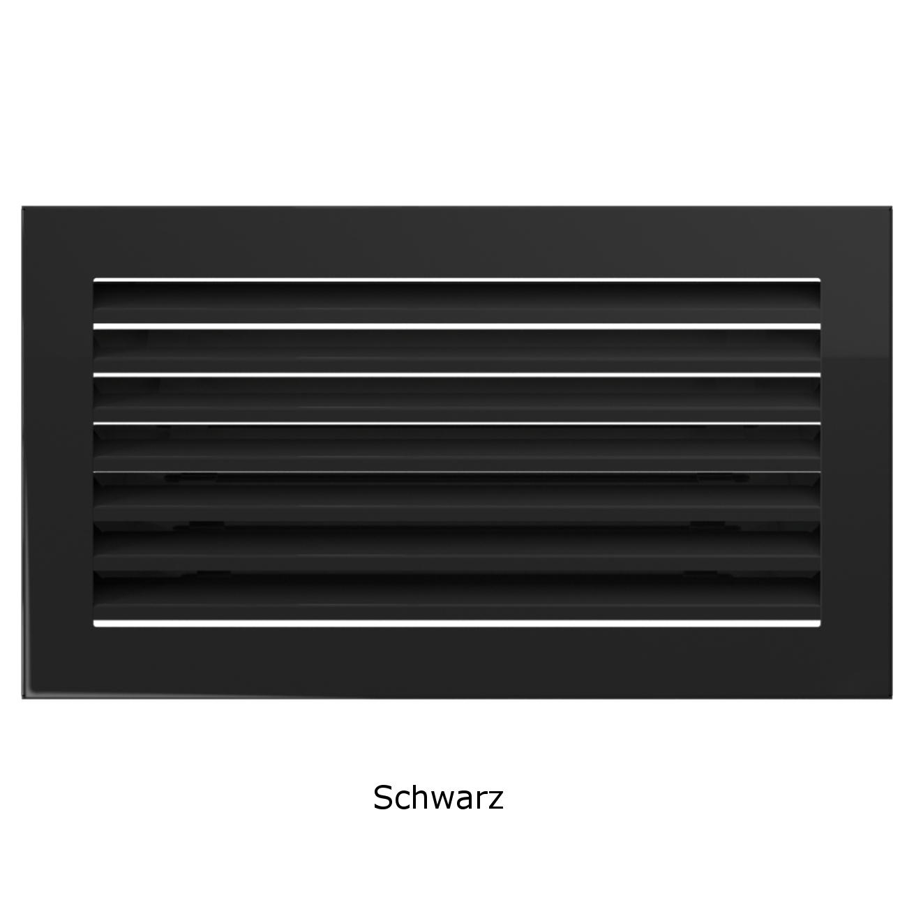 Lüftungsgitter FRESH Schwarz in verschiedenen Größen Lüftungsgitter FRESH Schwarz in verschiedenen Größen