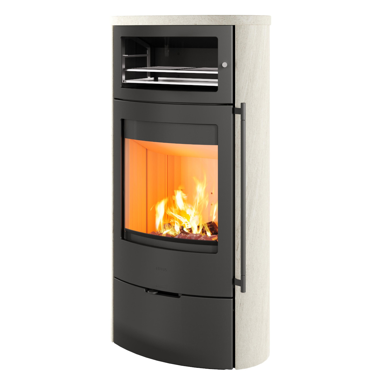 Jubilee 35 Limestone 7kW Kaminofen mit Backfach