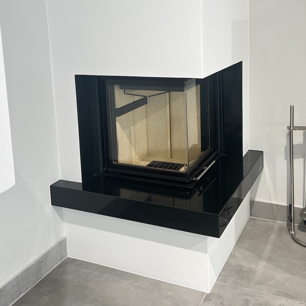Kaminbausatz Imperial Smart 2LTH-S 7kW Eckkamin Links Hebetür