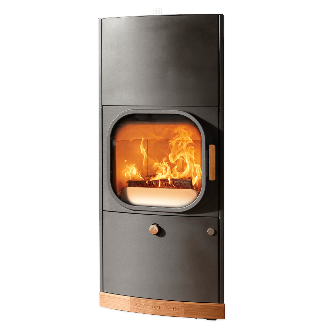 Kylie Xtra 2.0 Stahl Gussgrau Speicherofen 7kW RLU