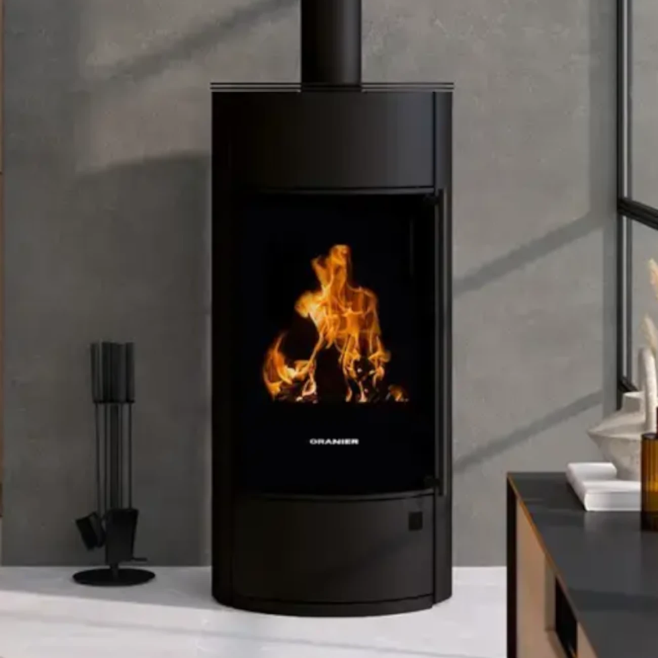 Polar Neo pureBLACK W+ Speicherofen 6,5 kW