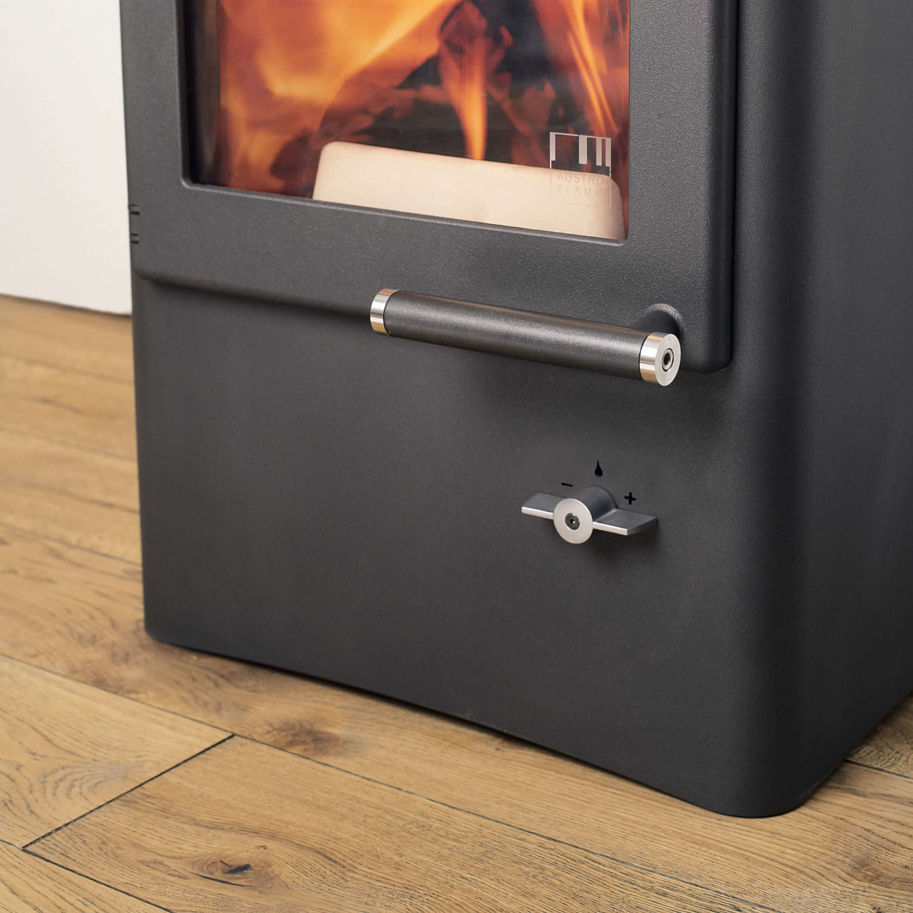 Lucy Cook Koch-Kaminofen 6kW RLU Gussgrau