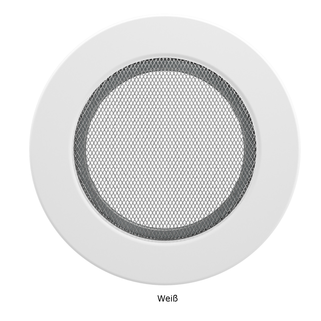 Lüftungsgitter Rund 100 mm Durchmesser in 7 Farben
