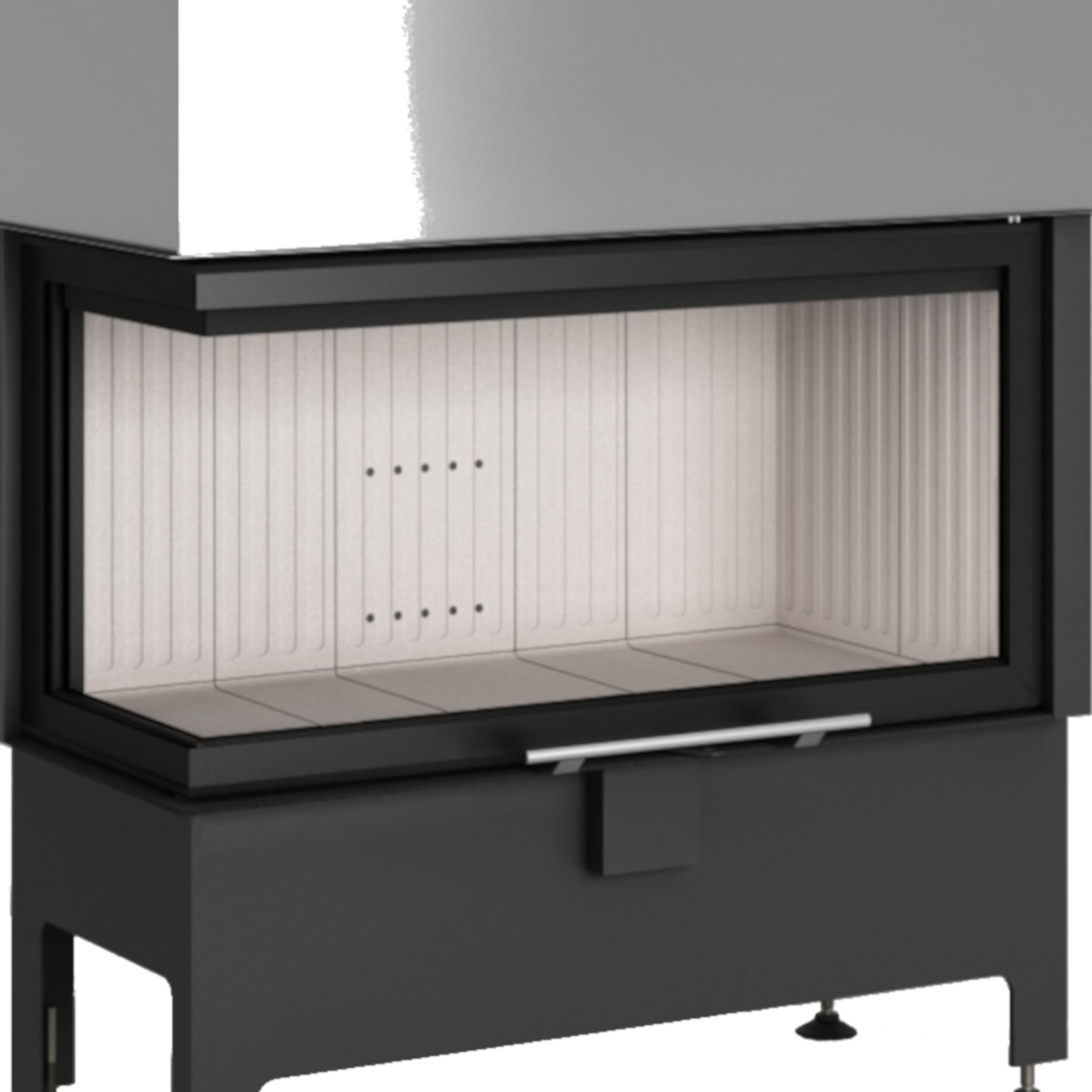 Kamineinsatz_Hajduk_Heatro_81LH_Brennkammer-Hebet-r