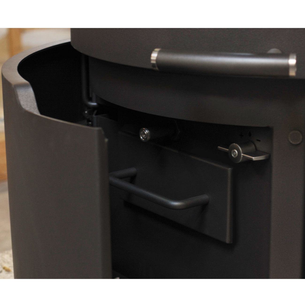 Uno Xtra Speicher-Kaminofen 7kW Gussgrau RLU