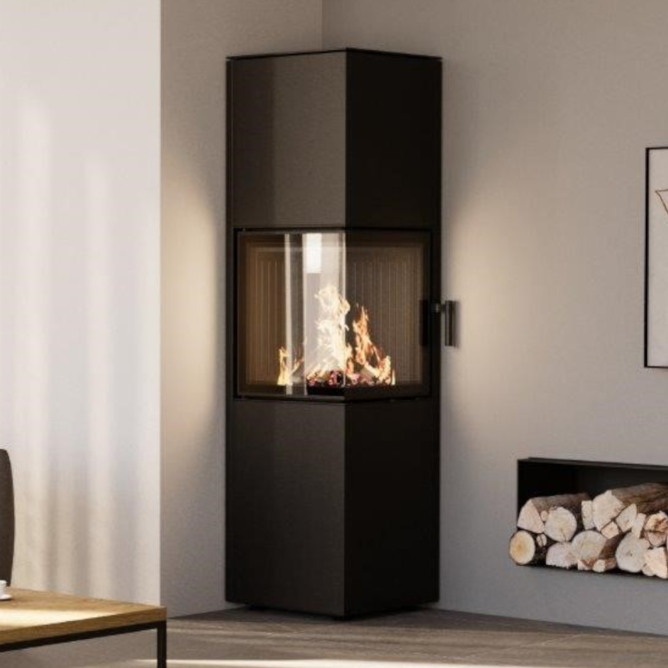 pixel-XXL-eck-kaminofen-schwarz-web3 Pixel XXL Eck-Kaminofen 7kW Schwarz