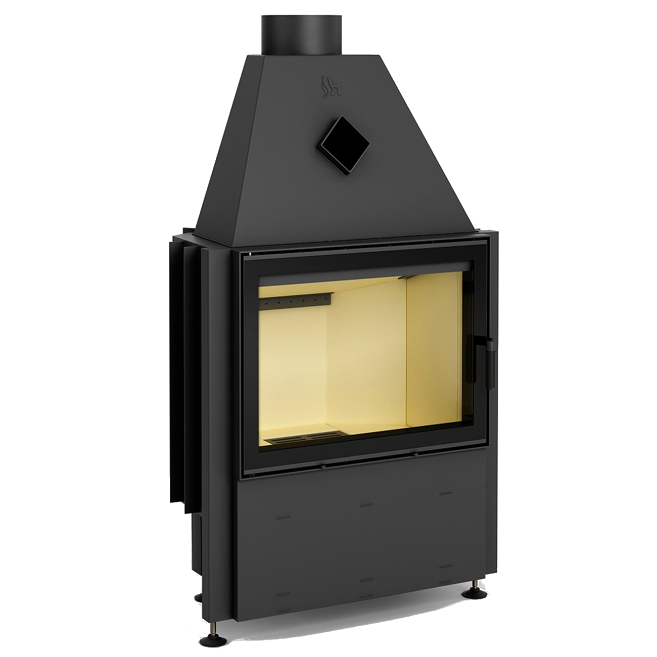 hajduk_prisma_1vt_titel Prisma 1VT Warmluft-Kamineinsatz 9kW